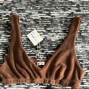 Donni Terry Bralette - matching pants and shirt available online- new season!